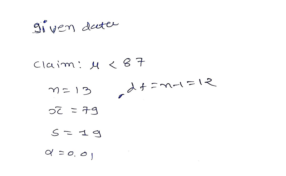 Statistics homework question answer, step 1, image 1